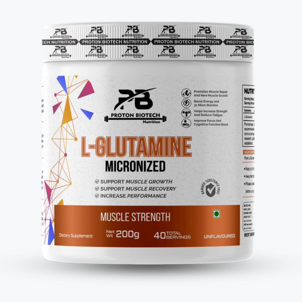 8 L-Glutamine Micronized - Image 1